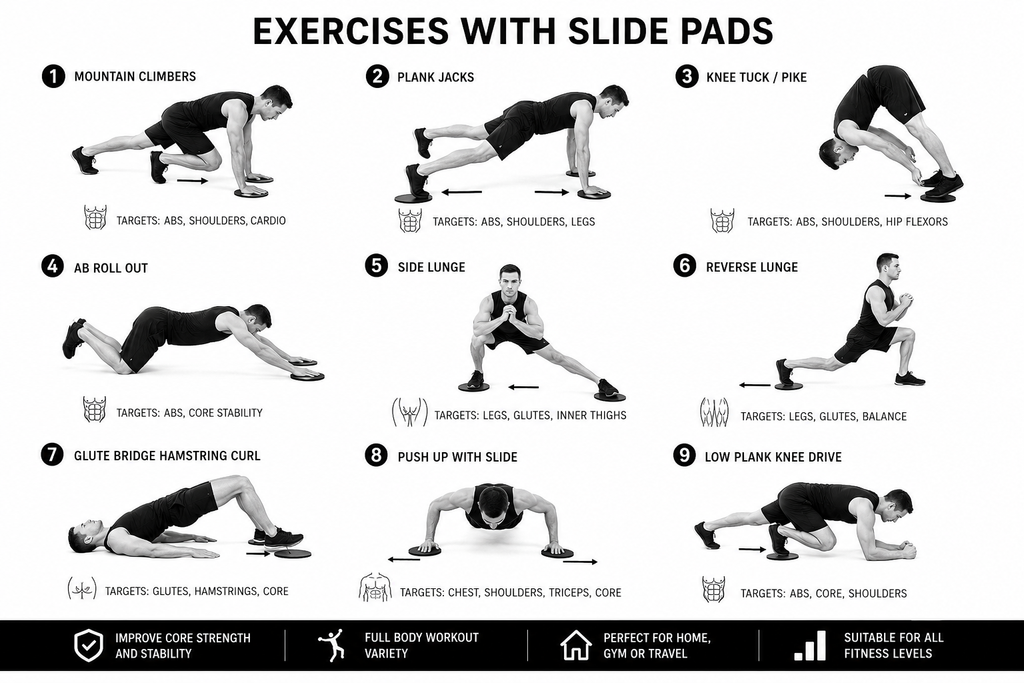 Slide pads